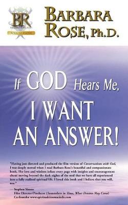 Book cover for If God Hears Me, I Want an Answer!