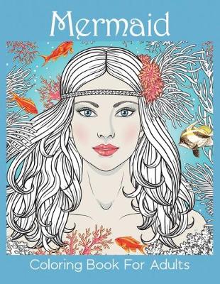 Book cover for Mermaid Coloring Book