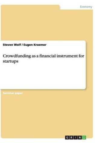 Cover of Crowdfunding as a financial instrument for startups