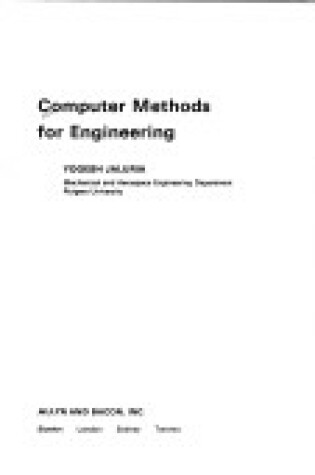 Cover of Computer Methods for Engineering