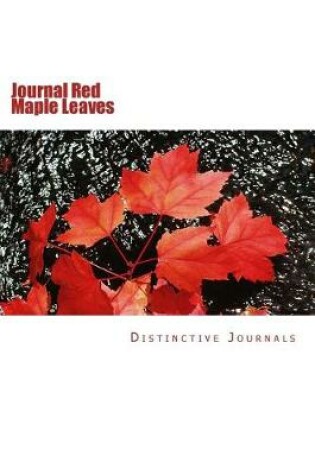 Cover of Journal Red Maple Leaves