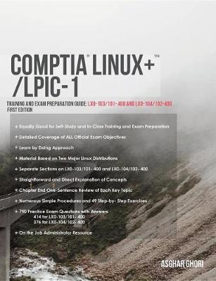 Book cover for Comptia Linux+/Lpic-1: Training and Exam Preparation Guide (Exam Codes