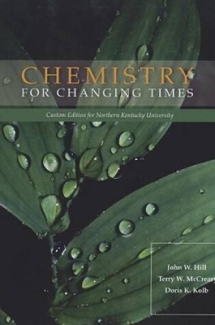 Cover of Chemistry for Changing Times