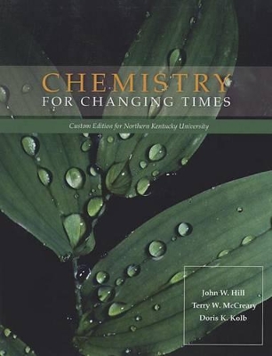 Book cover for Chemistry for Changing Times