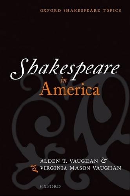 Book cover for Shakespeare in America