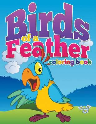 Book cover for Birds of a Feather Coloring Book