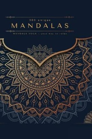 Cover of Mandala coloring book 300 mandala