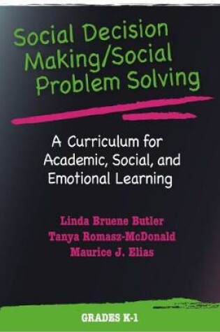 Cover of Social Decision Making/Social Problem Solving (SDM/SPS), Grades K-1