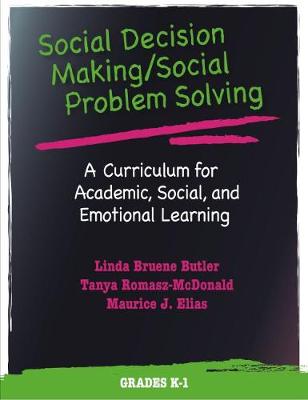 Book cover for Social Decision Making/Social Problem Solving (SDM/SPS), Grades K-1