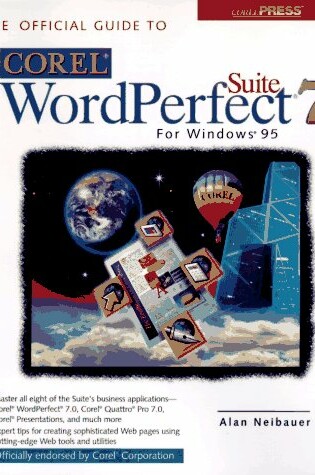 Cover of Official Guide to Corel WordPerfect 7 Suite for Windows 95