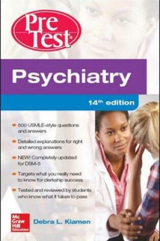 Cover of Psychiatry PreTest Self-Assessment And Review