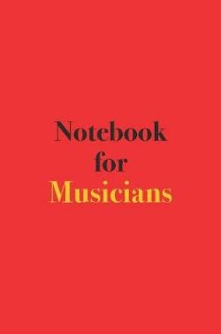 Cover of Notebook for Musicians