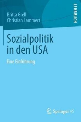 Cover of Sozialpolitik in Den USA