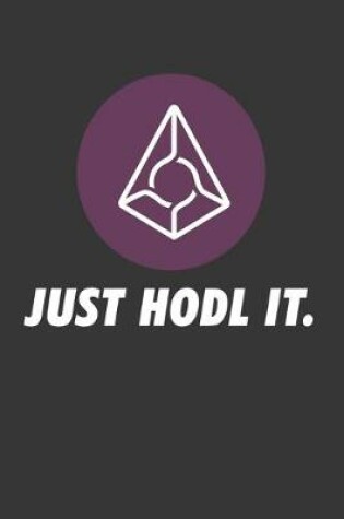 Cover of Just Hodl It Augur Notebook