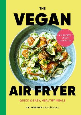 Book cover for The Vegan Air Fryer