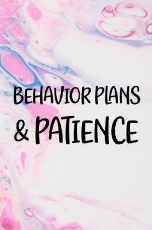 Cover of Behavior Plans & Patience