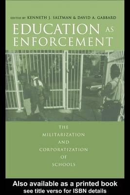 Book cover for Education as Enforcement