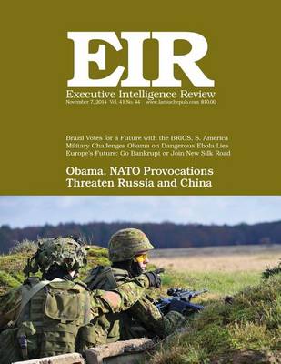 Book cover for Executive Intelligence Review; Volume 41, Issue 44