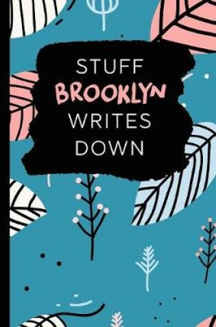 Cover of Stuff Brooklyn Writes Down