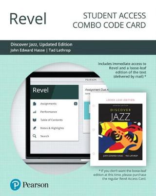 Book cover for Revel for Discover Jazz, Updated Edition -- Combo Access Card