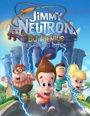 Book cover for Jimmy Neutron Coloring Book