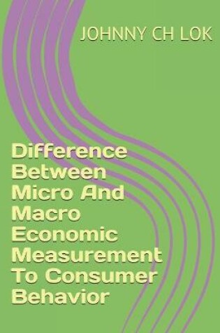 Cover of Difference Between Micro And Macro Economic Measurement To Consumer Behavior