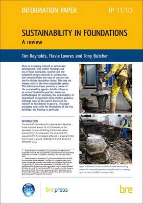 Book cover for Sustainability in Foundations