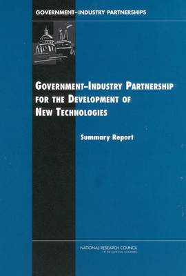 Book cover for Government-Industry Partnerships for the Development of New Technologies