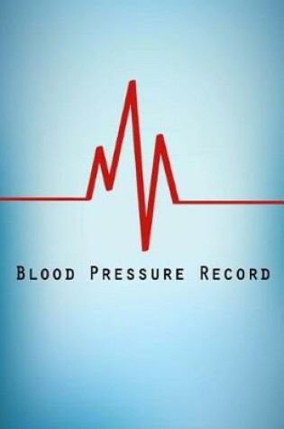Cover of Blood Pressure Record