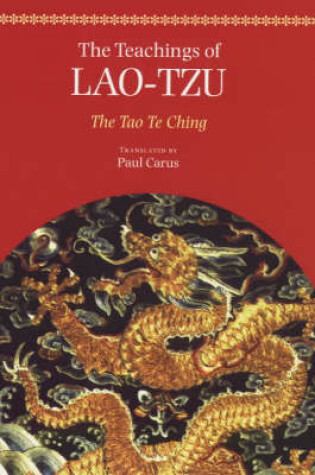 Cover of The Teachings of Lao-tzu