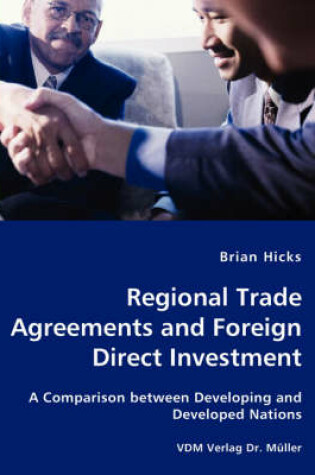 Cover of Regional Trade Agreements and Foreign Direct Investment