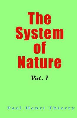 Book cover for The System of Nature, Vol. 1