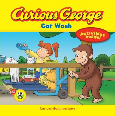 Book cover for Curious George Car Wash