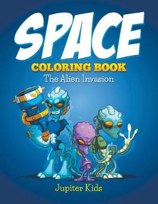 Book cover for Space Coloring Book