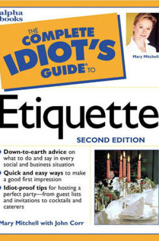 Cover of Complete Idiot's Guide to Etiquette