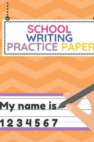 Cover of School Writing Practice Paper
