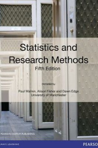 Cover of Statistics and Research Methods Fifth Edition