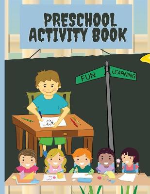 Book cover for Preschool activity book