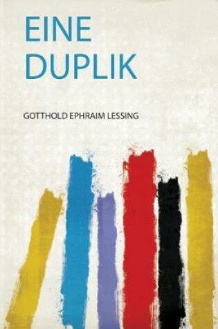 Cover of Eine Duplik