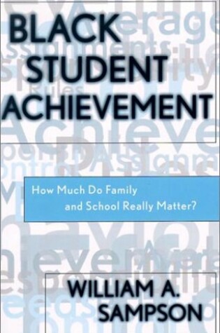 Cover of Black Student Achievement