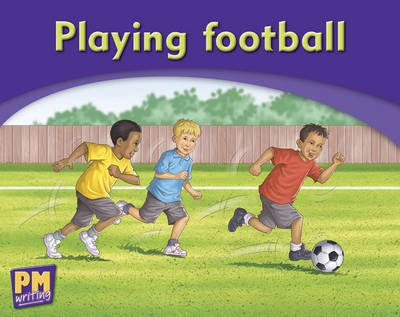 Book cover for Playing football