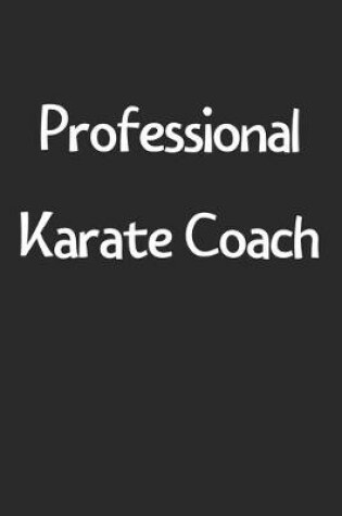 Cover of Professional Karate Coach