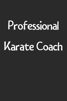 Book cover for Professional Karate Coach