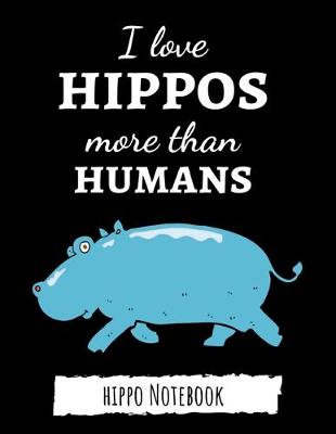 Book cover for I Love Hippos More Than Humans