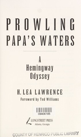 Book cover for Prowling Papa's Waters