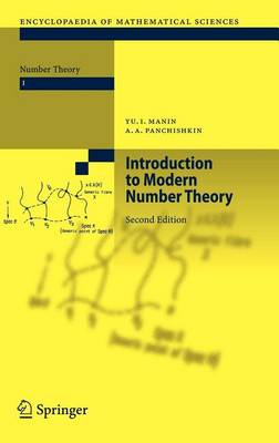 Book cover for Introduction to Modern Number Theory: Fundamental Problems, Ideas and Theories