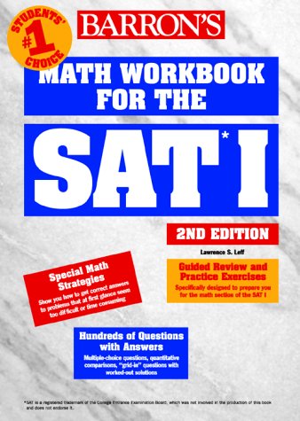 Cover of Math Workbook for the SAT I
