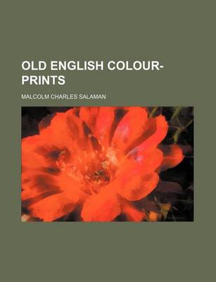 Book cover for Old English Colour-Prints