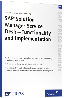 Book cover for SAP Solution Manager Service Desk – Functionality and Implementation