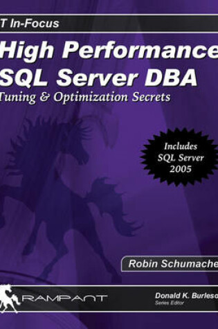 Cover of High Performance SQL Server DBA